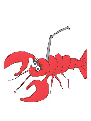 Lobster Cellphone